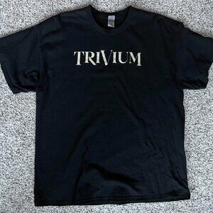 Trivium EXCLUSIVE Revolver Magazine Bundle In The Court Of The Dragon Tee - XL